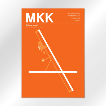 MKK Airport Diagram