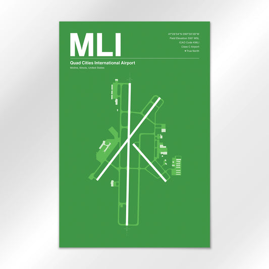 MLI | Moline - Overland Green - 12×18" - No Frame