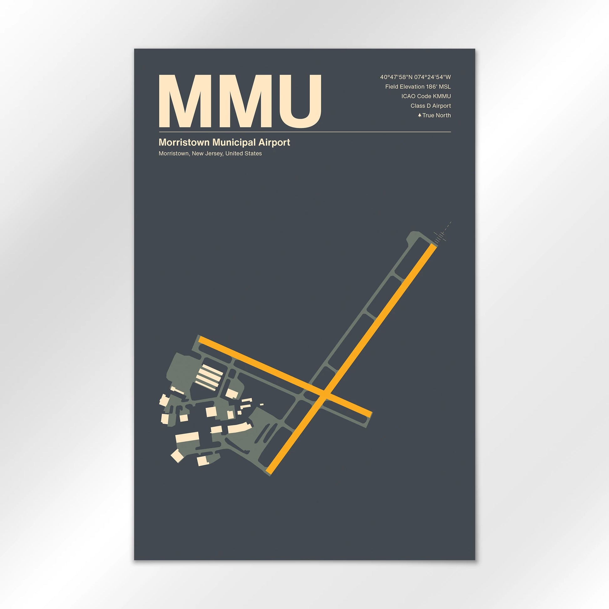 MMU Airport Diagram