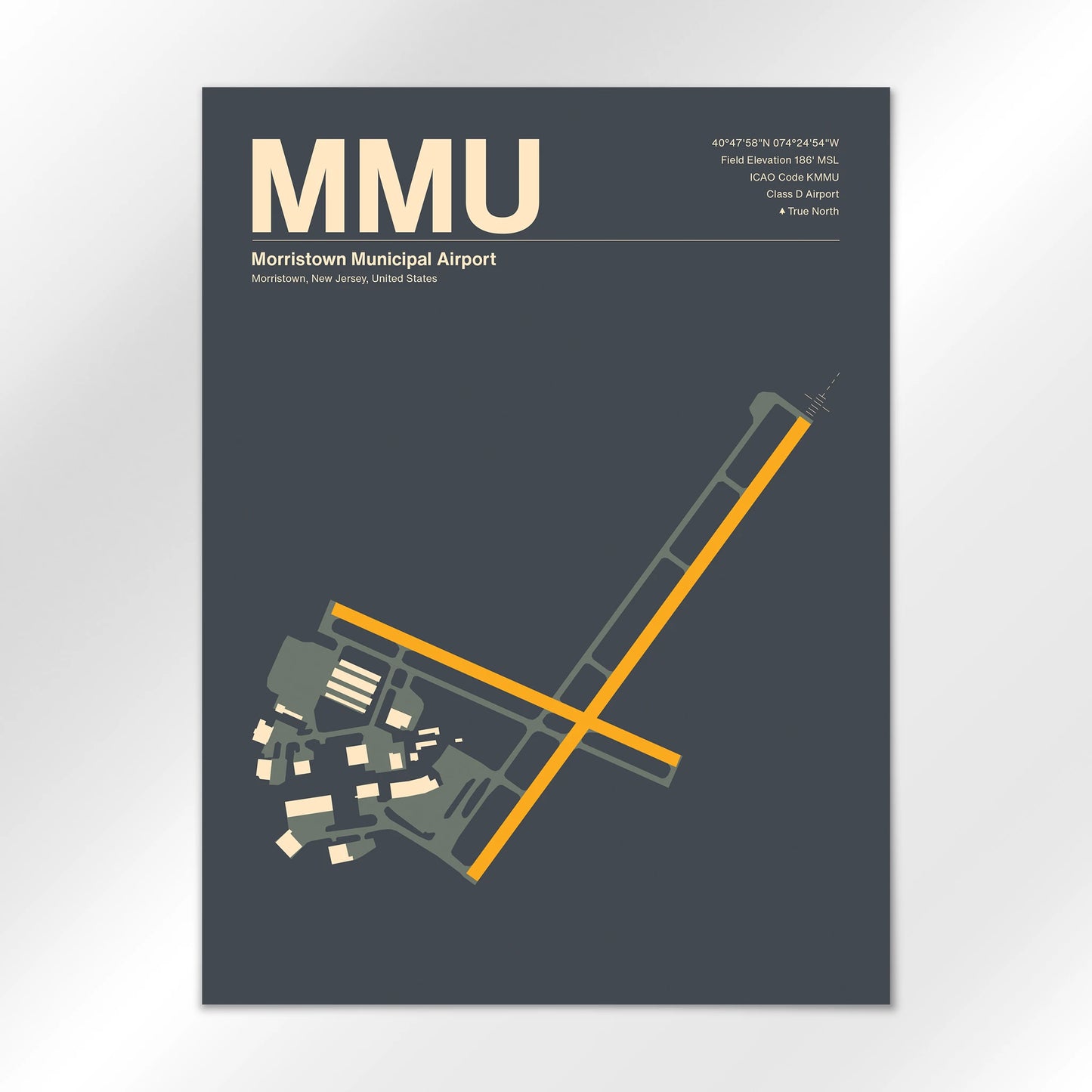 MMU Airport Diagram
