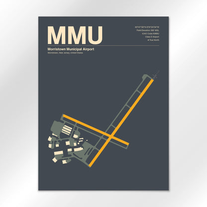 MMU Airport Diagram