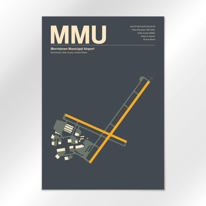 MMU Airport Diagram