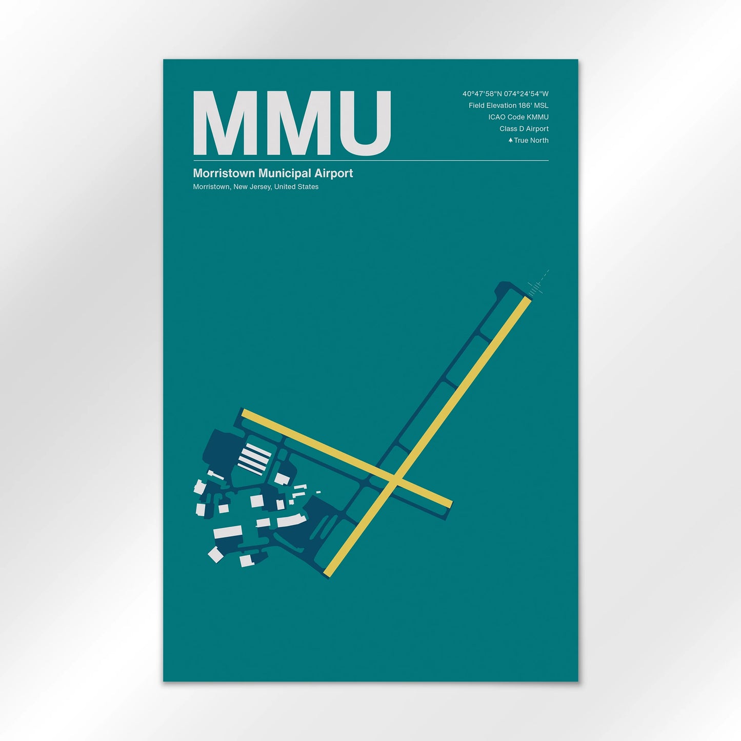 MMU Airport Diagram