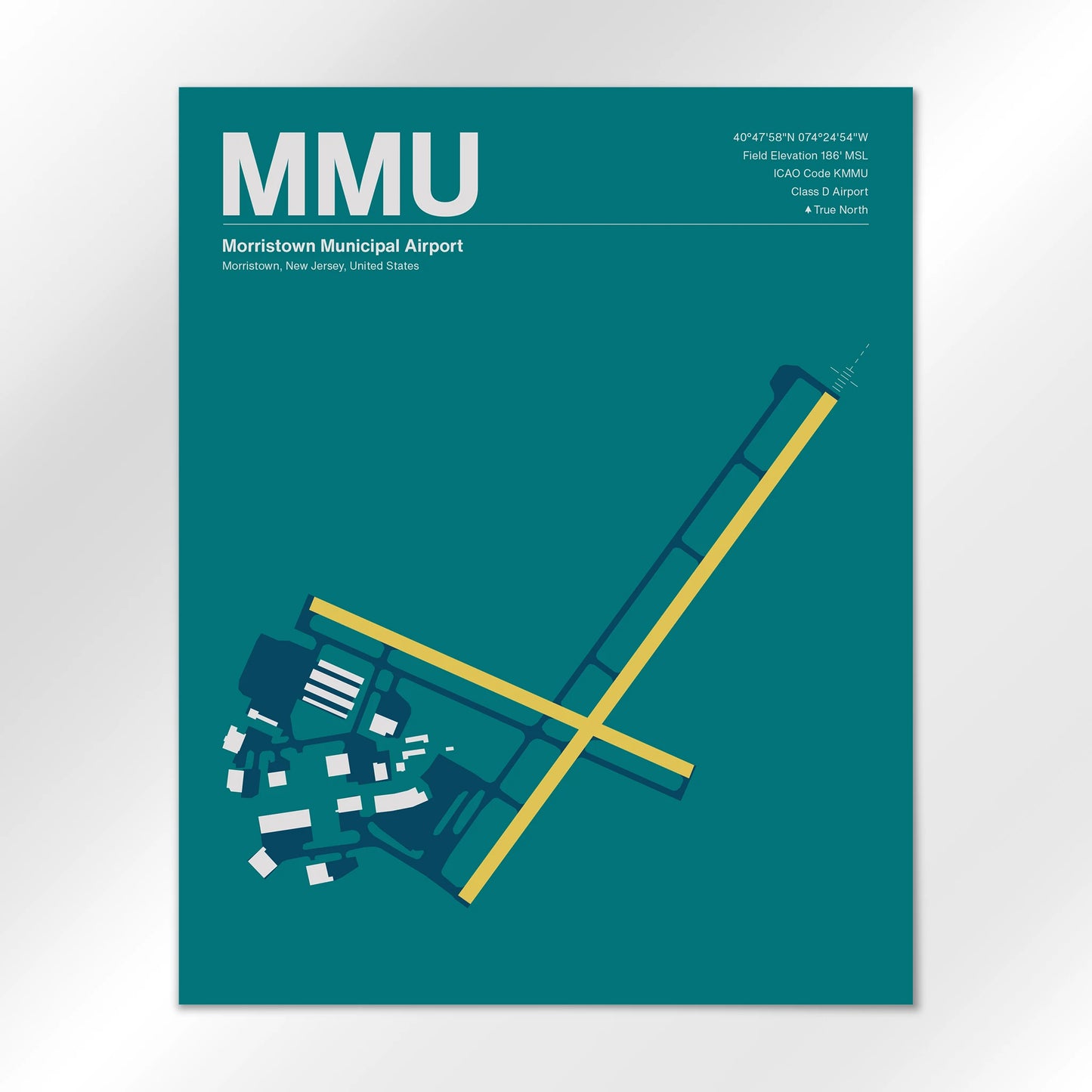 MMU Airport Diagram