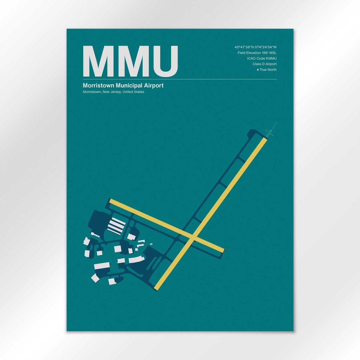 MMU Airport Diagram