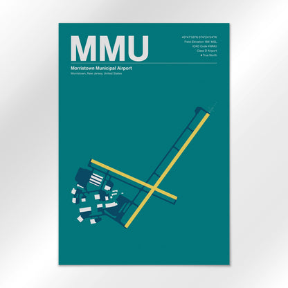 MMU Airport Diagram