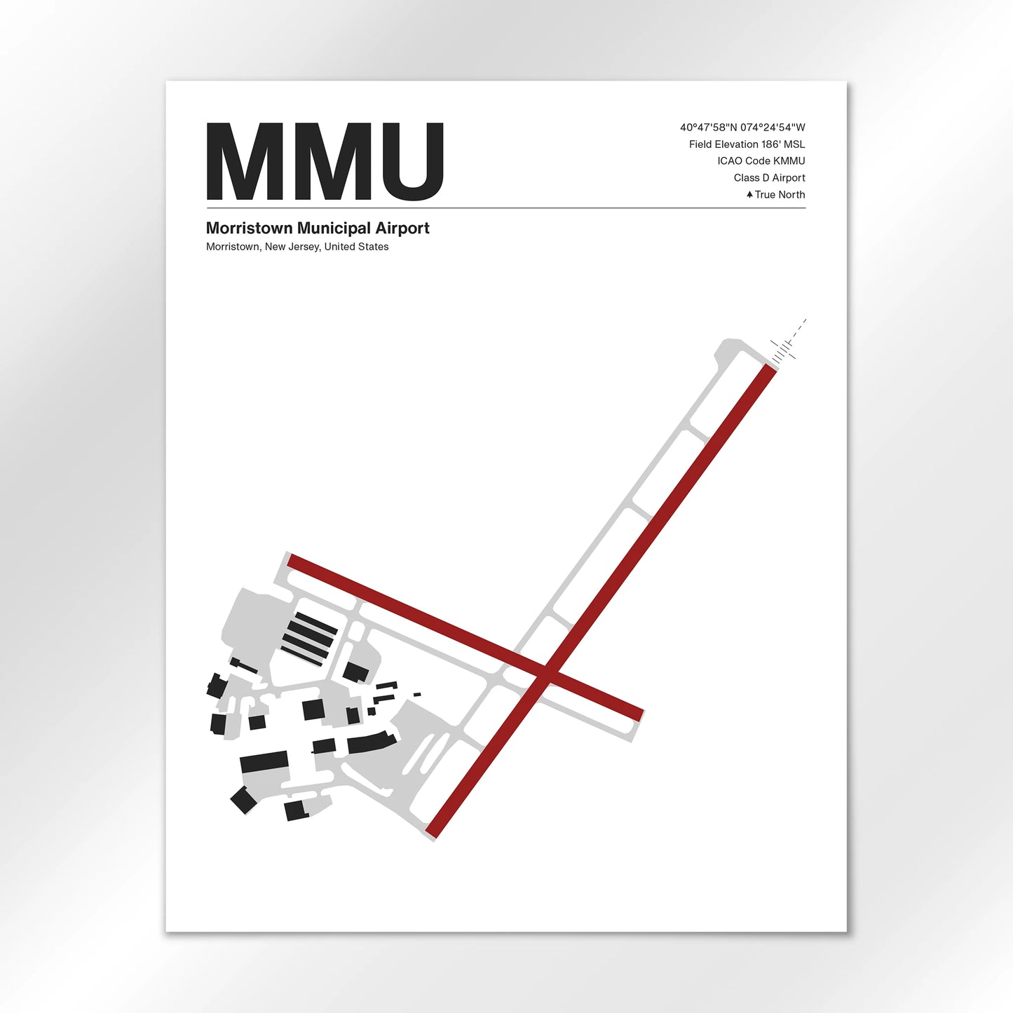 MMU Airport Diagram