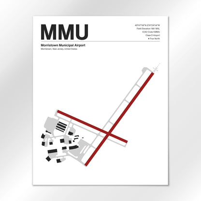 MMU Airport Diagram