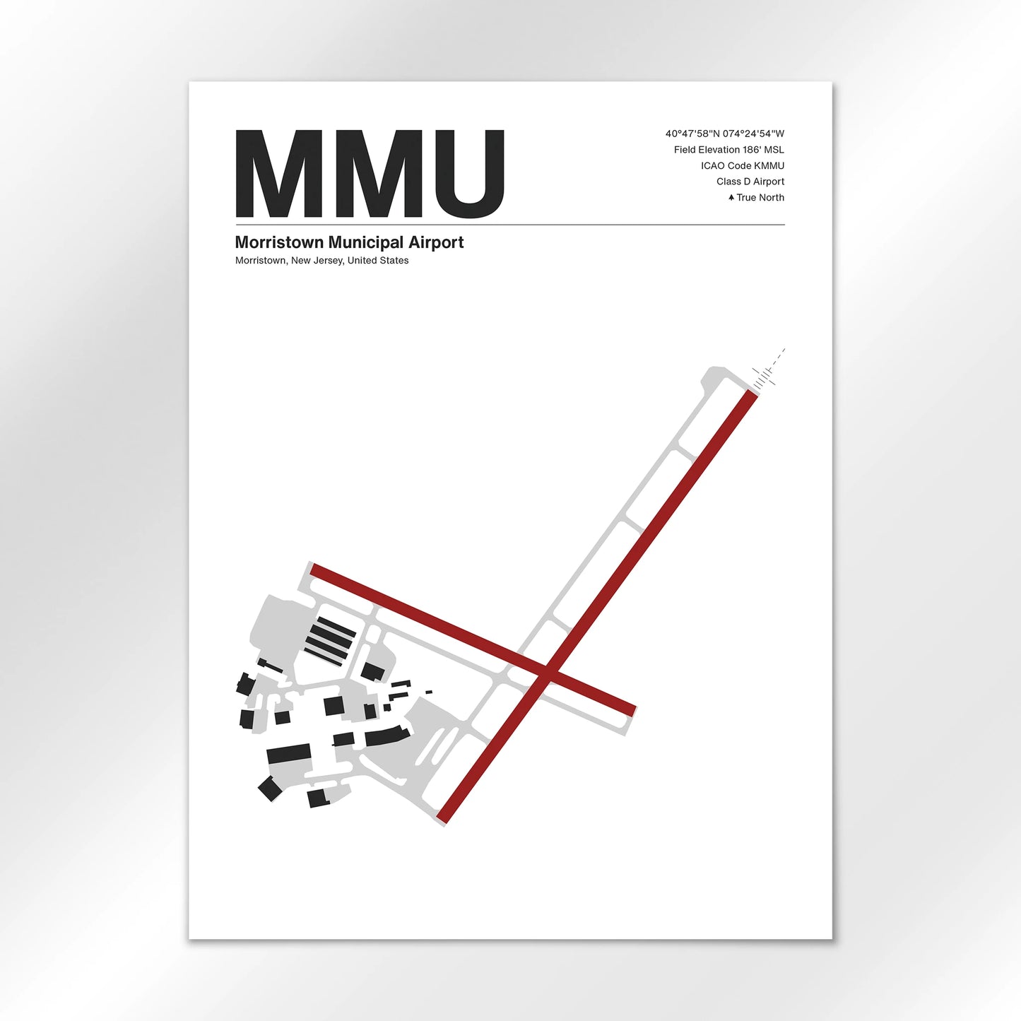 MMU Airport Diagram