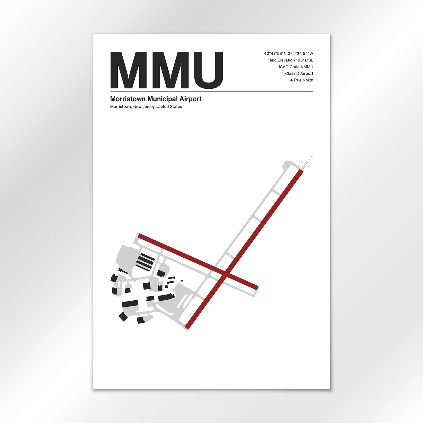 MMU Airport Diagram