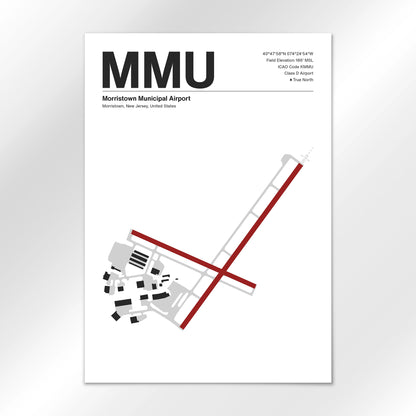 MMU Airport Diagram