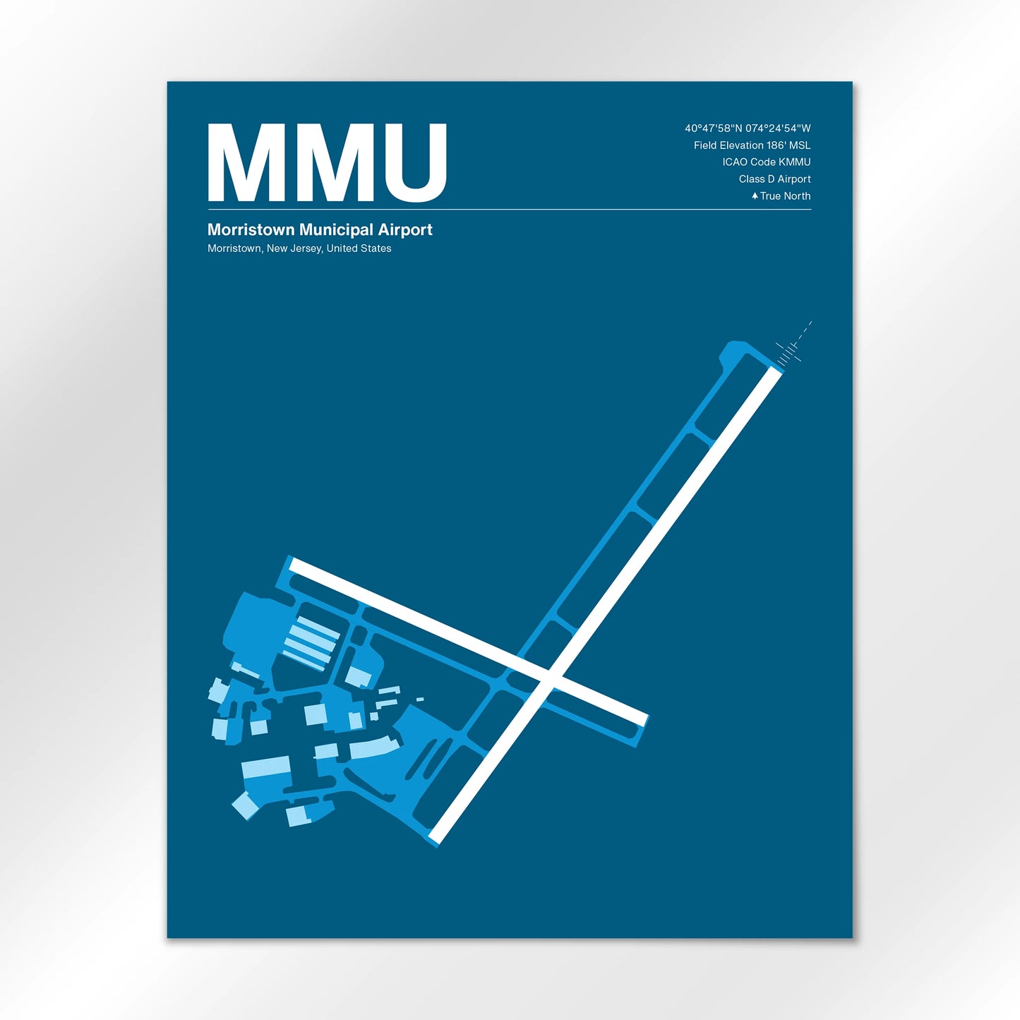 MMU Airport Diagram