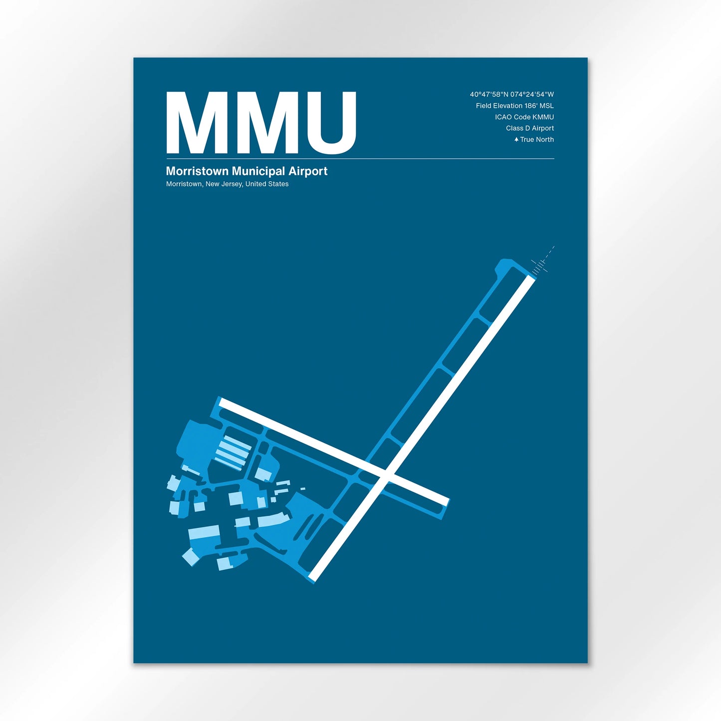 MMU Airport Diagram