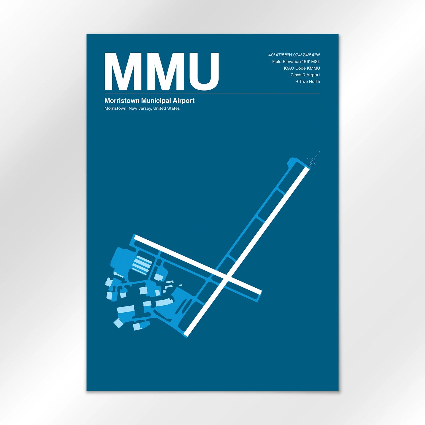 MMU Airport Diagram