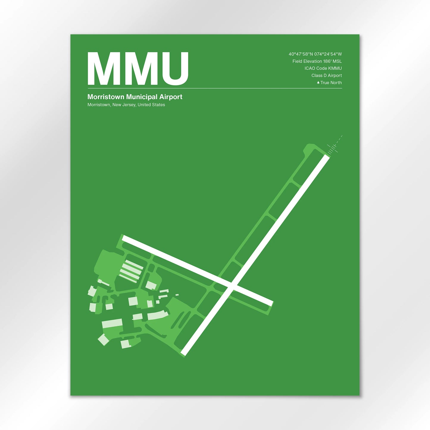 MMU Airport Diagram