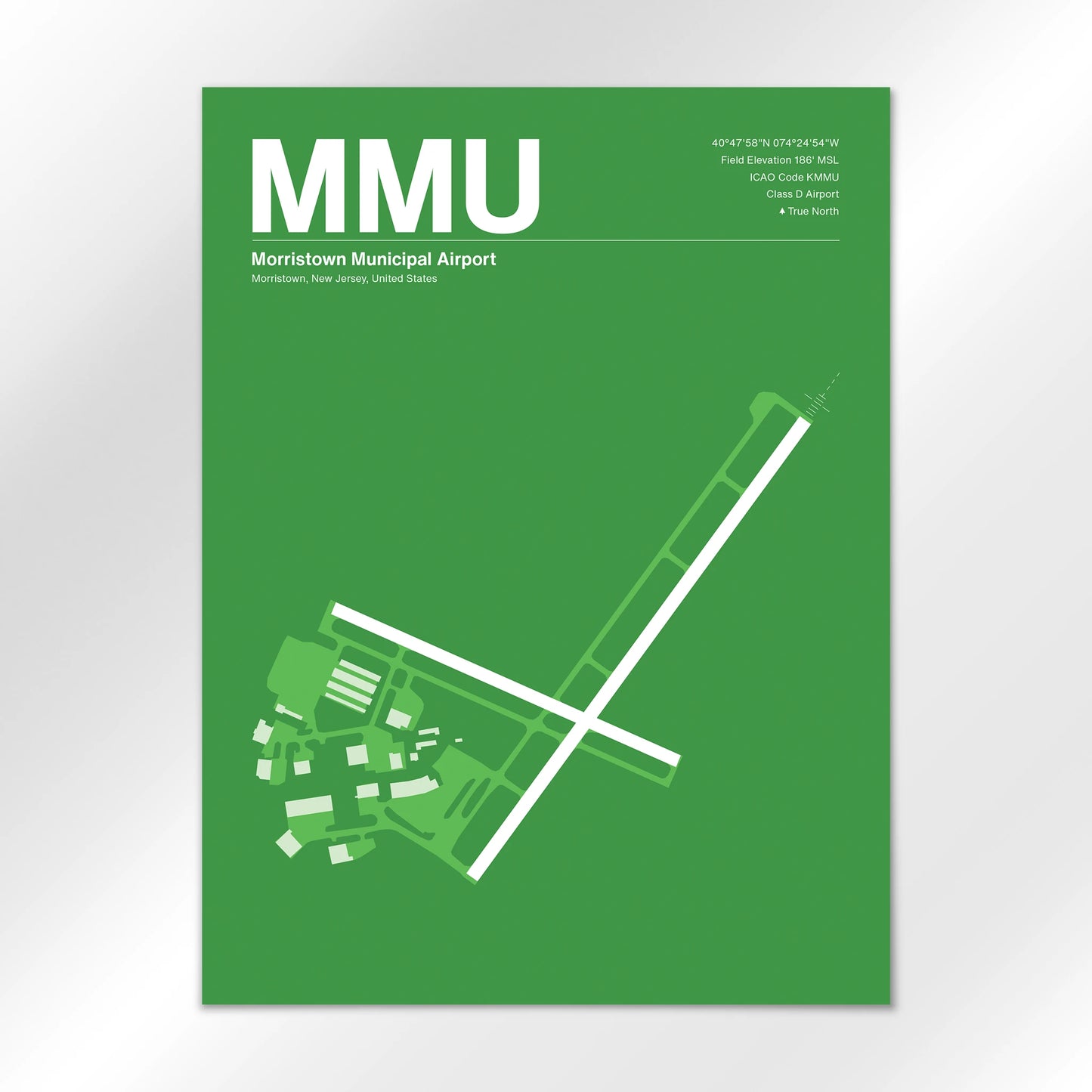 MMU Airport Diagram