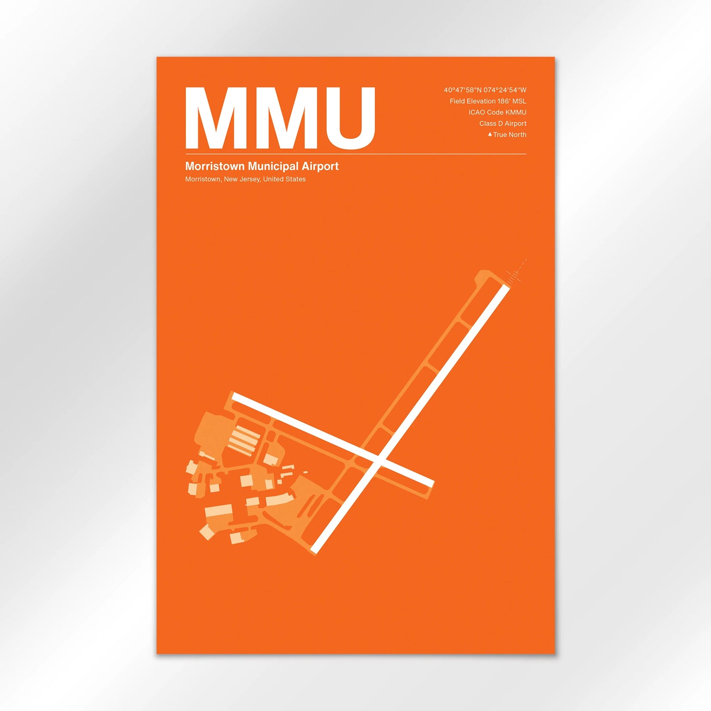 MMU Airport Diagram