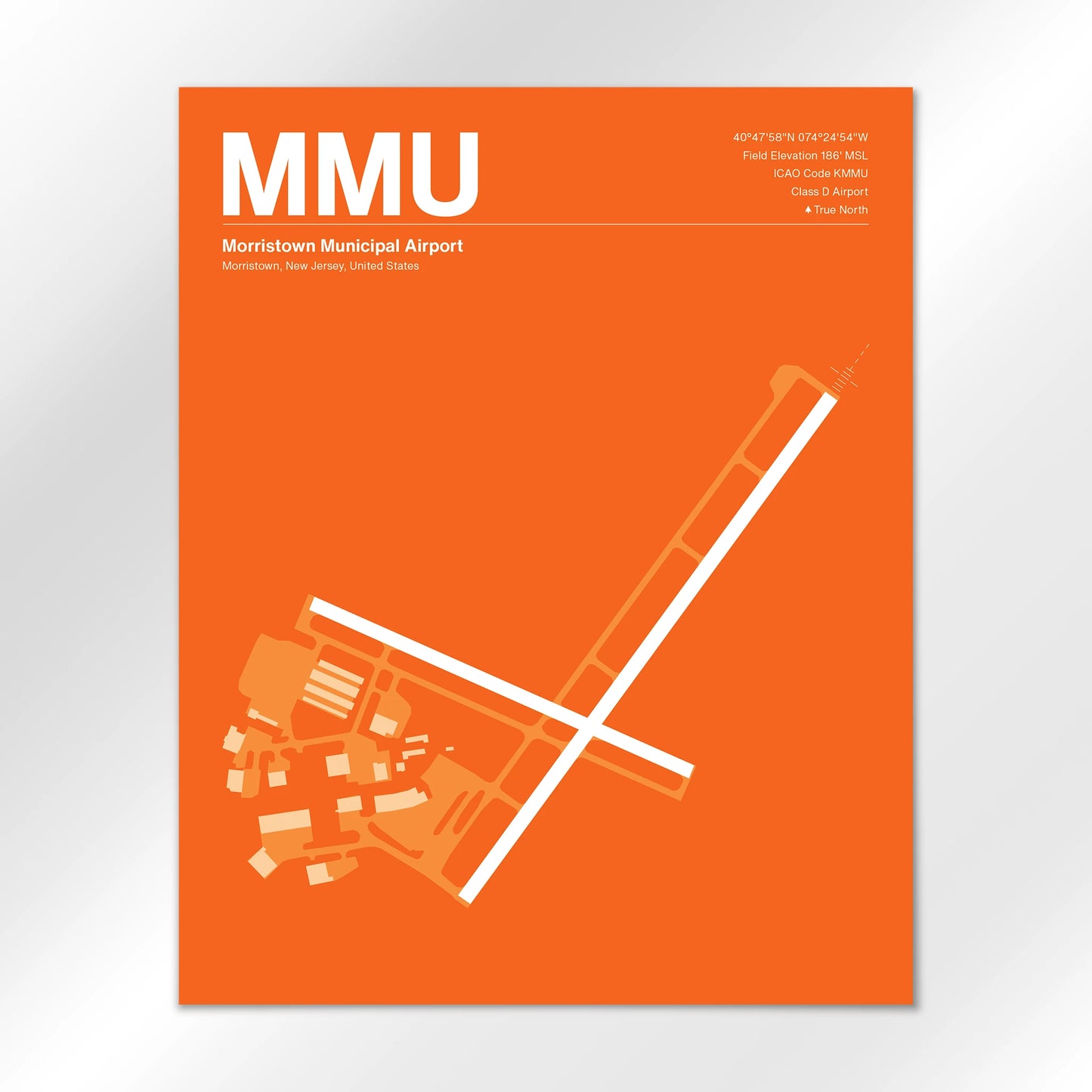 MMU Airport Diagram
