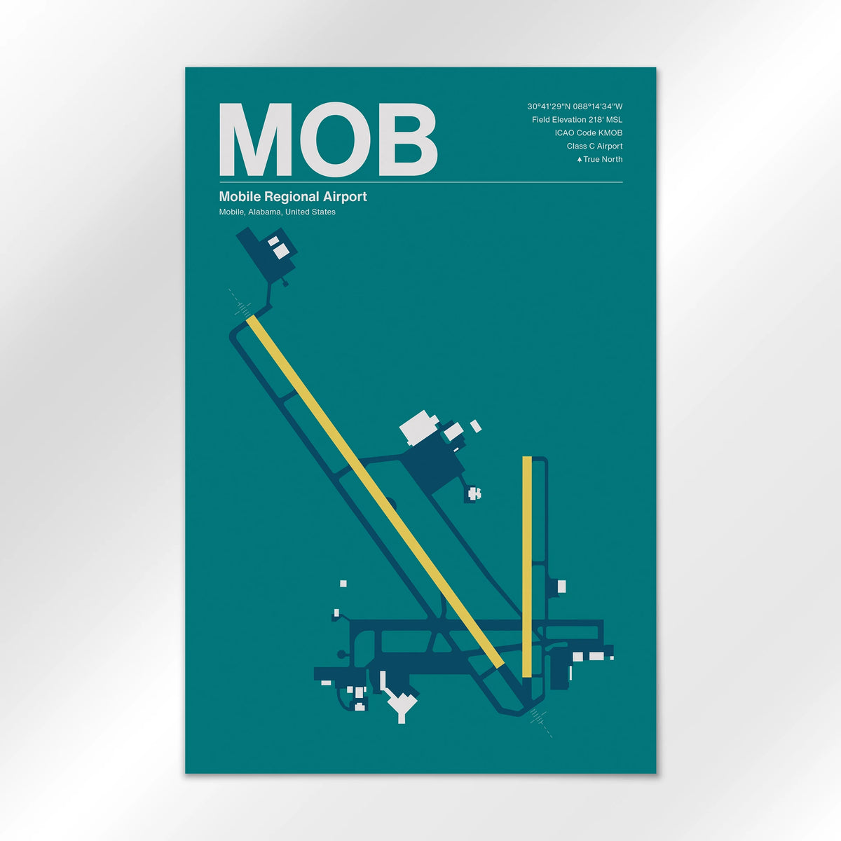 MOB Airport Diagram