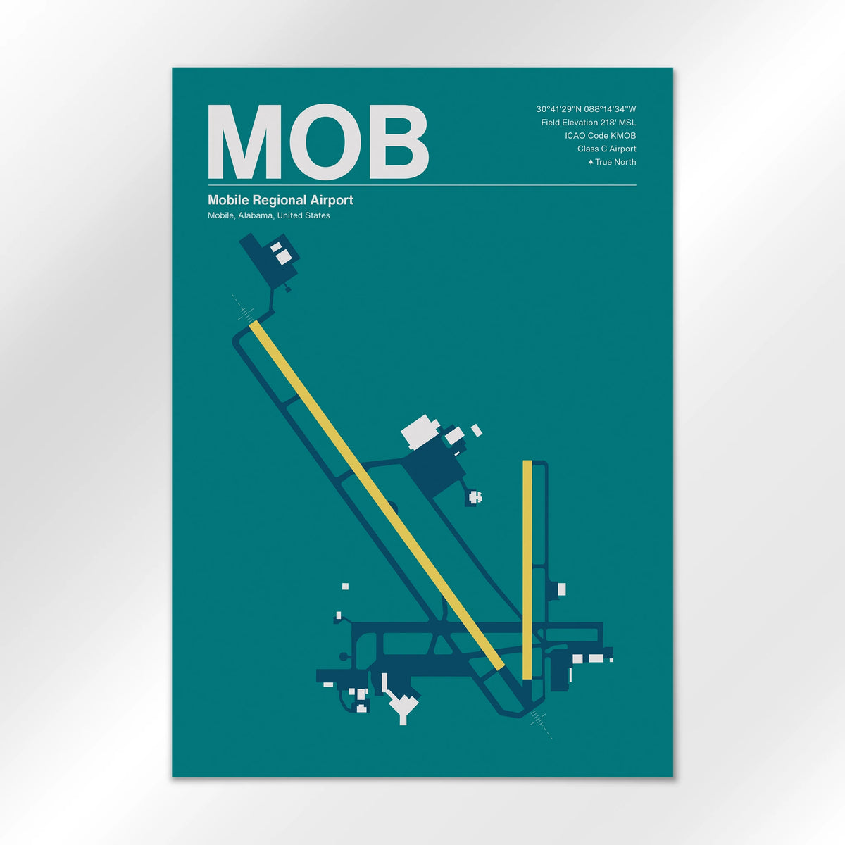MOB Airport Diagram