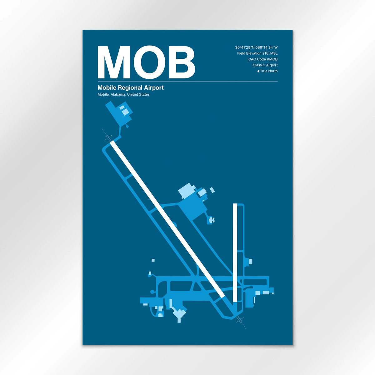MOB Airport Diagram