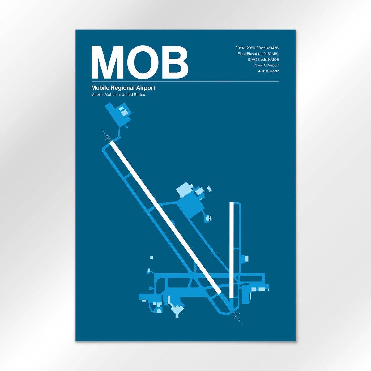 MOB Airport Diagram