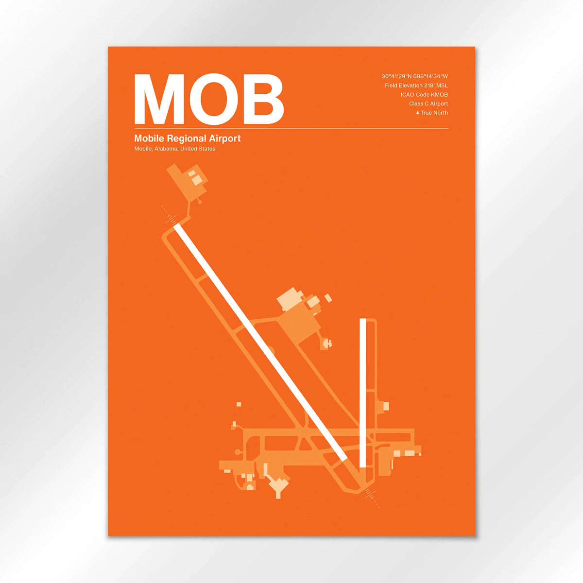 MOB Airport Diagram