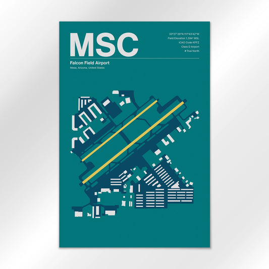 MSC | Mesa - Mid - Century Moss - 12×18" - No Frame