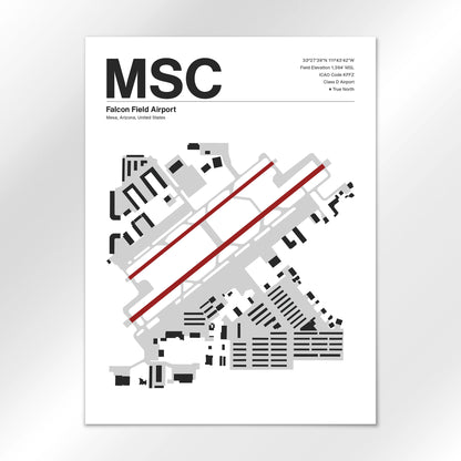 MSC | Mesa - Mid - Century Modern - 18×24" - No Frame