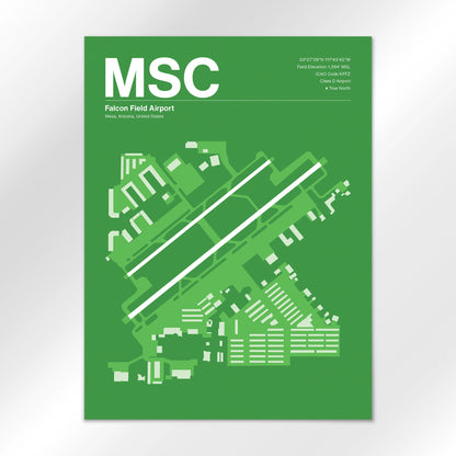 MSC | Mesa - Overland Green - 18×24" - No Frame