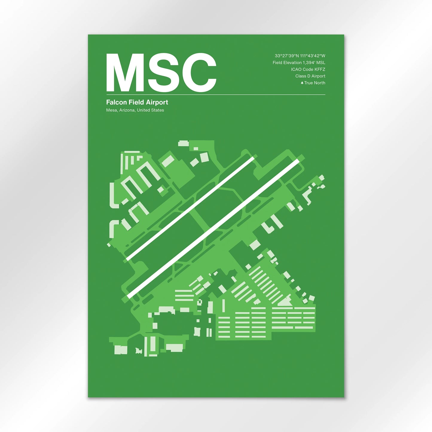 MSC | Mesa - Overland Green - A2 - No Frame