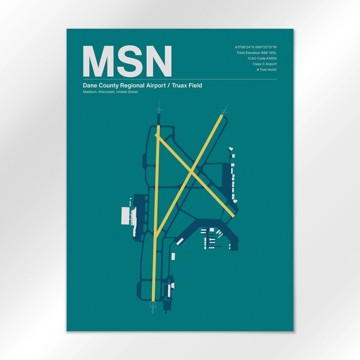MSN Airport Diagram