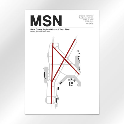 MSN | Madison - Mid - Century Modern - A2 - No Frame