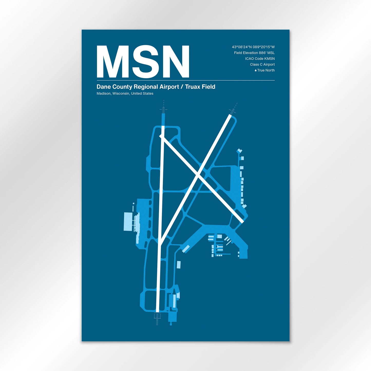 MSN Airport Diagram