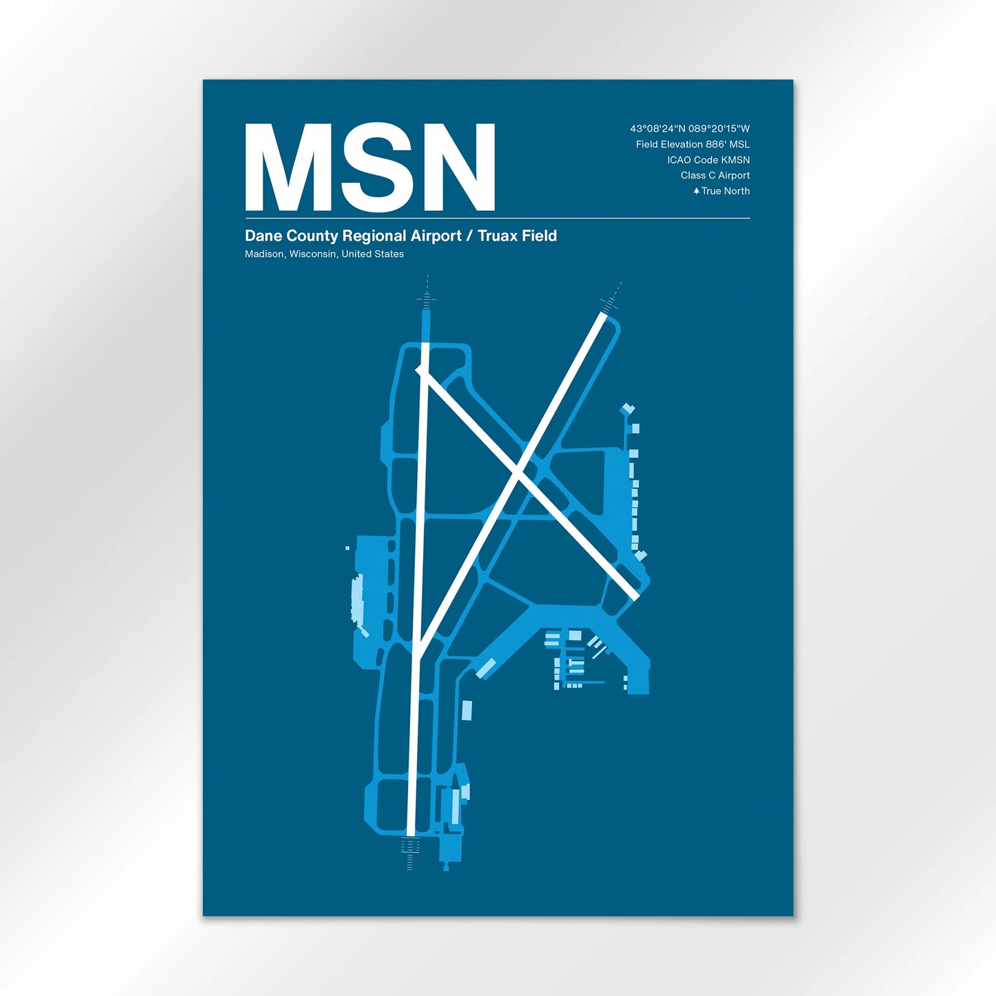 MSN | Madison - Skyline Blue - A1 - No Frame