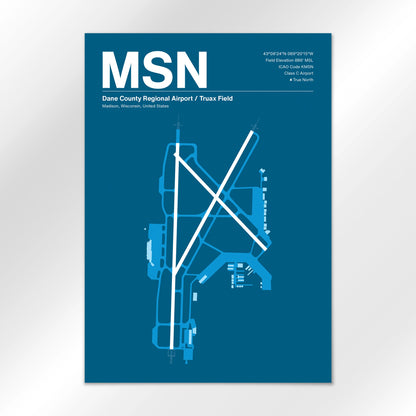 MSN | Madison - Skyline Blue - A1 - No Frame