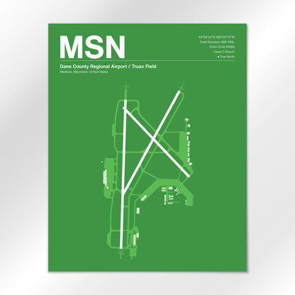 MSN | Madison - Overland Green - 16×20" - No Frame