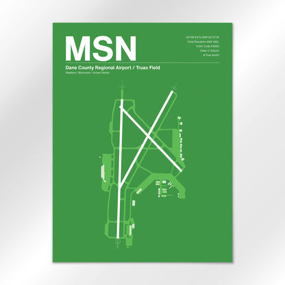 MSN | Madison - Overland Green - 18×24" - No Frame