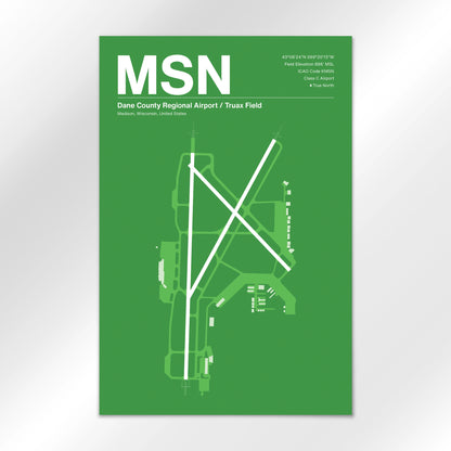 MSN | Madison - Overland Green - 24×36" - No Frame