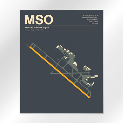 MSO Airport Diagram