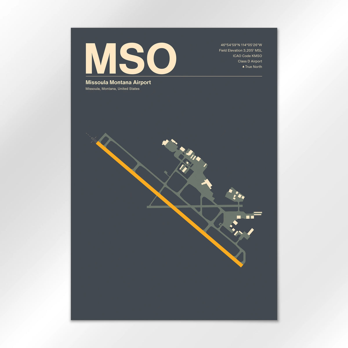 MSO Airport Diagram