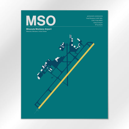 MSO Airport Diagram