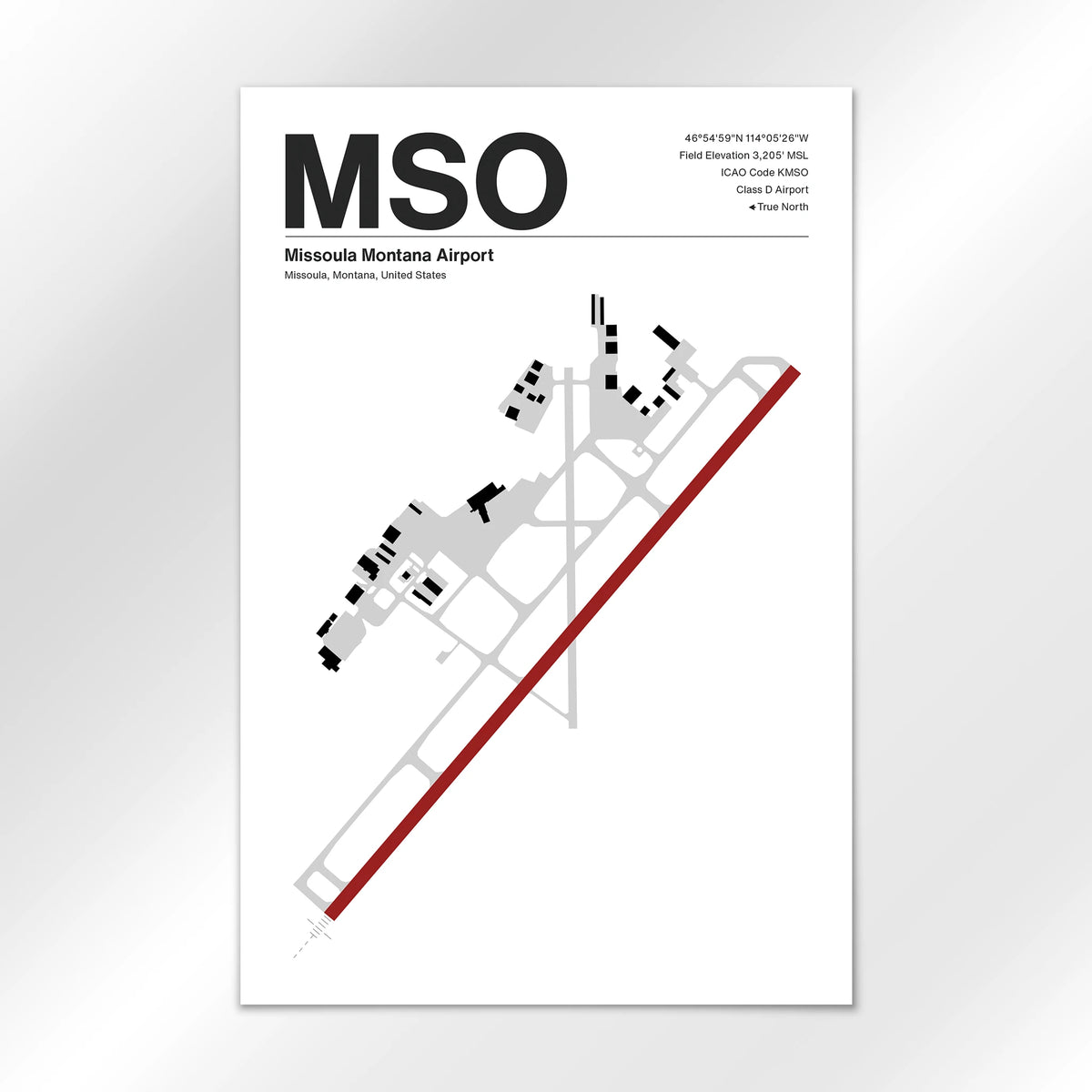 MSO Airport Diagram