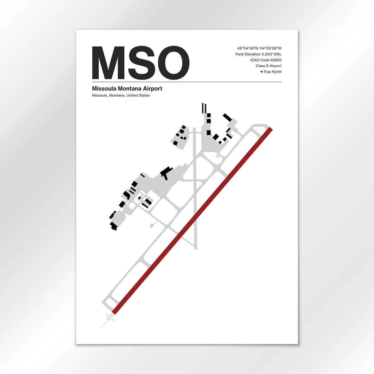MSO Airport Diagram