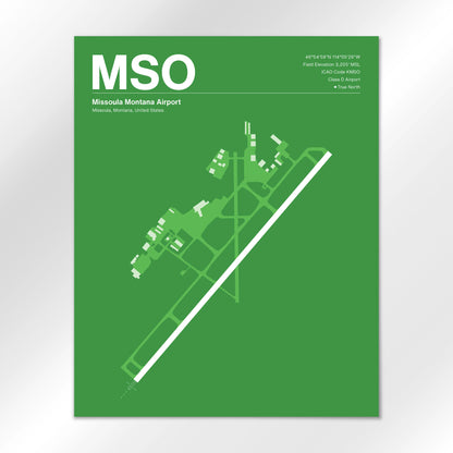 MSO Airport Diagram