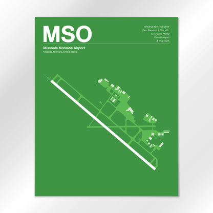 MSO Airport Diagram