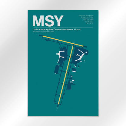 MSY Airport Diagram