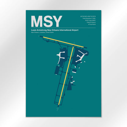 MSY Airport Diagram