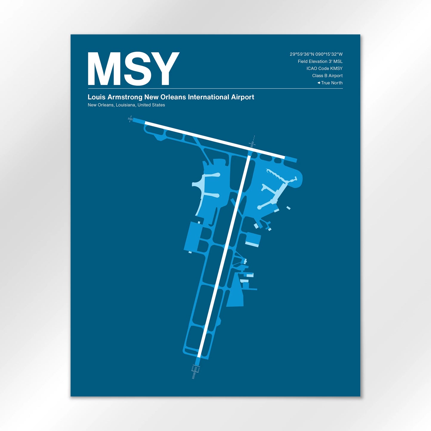 MSY Airport Diagram