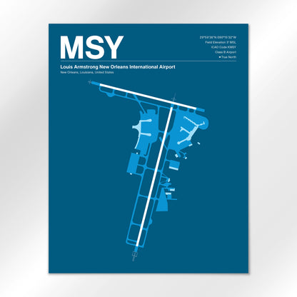 MSY Airport Diagram